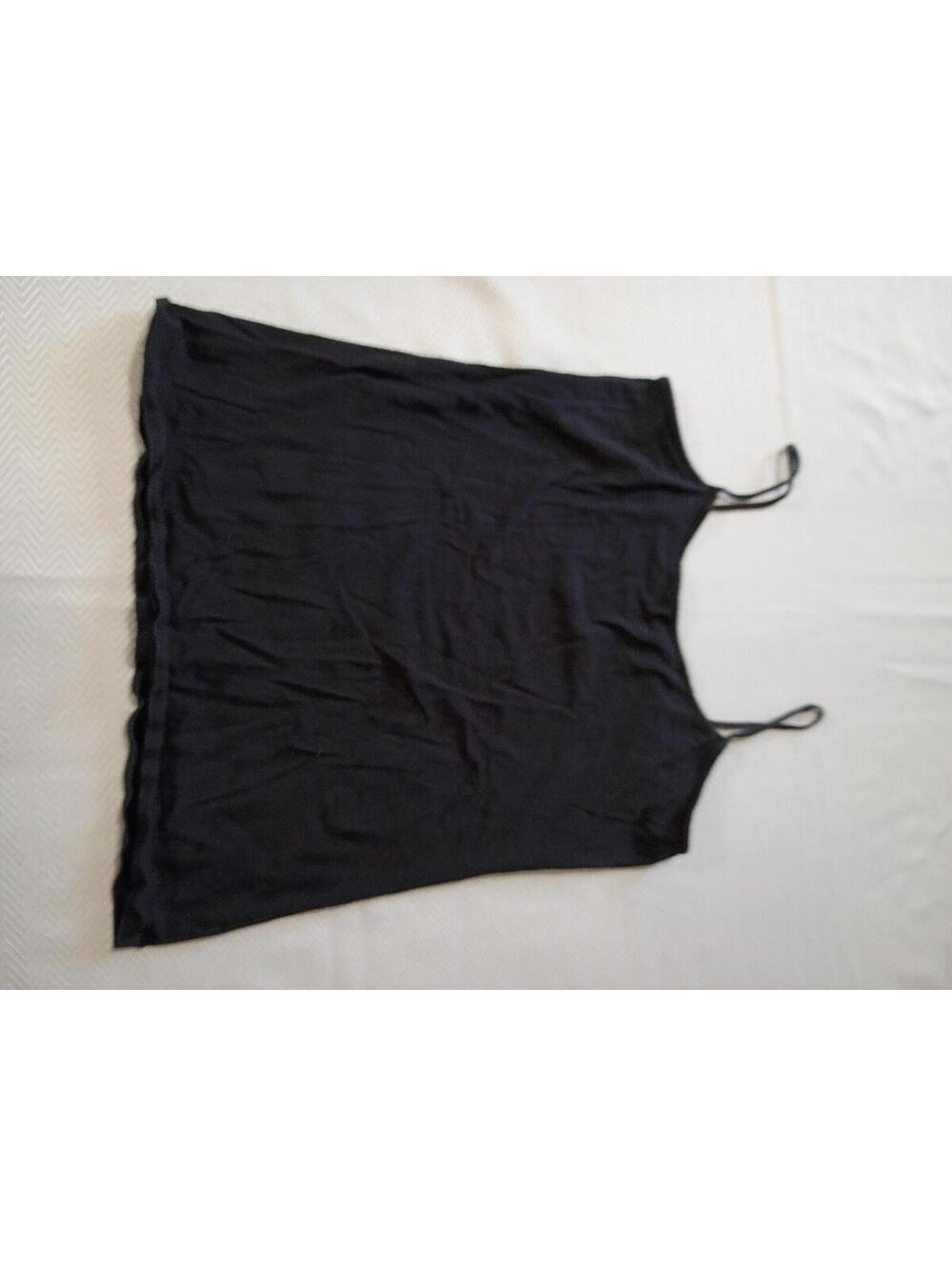 Black Spaghetti Strap Camisole Top